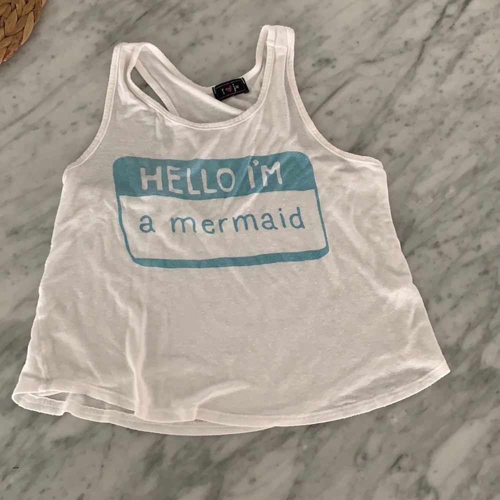 Mermaid Tank Top Kids Large